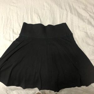 Garage Black Skater Skirt